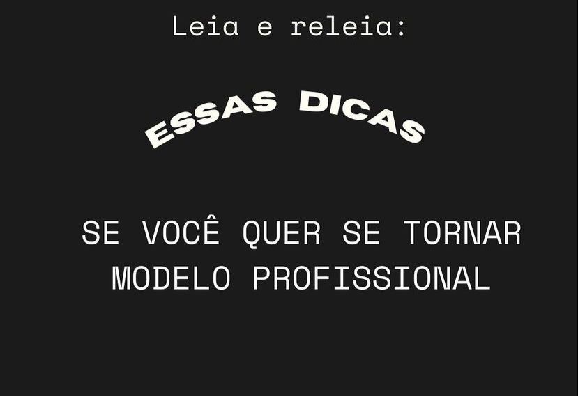 Dicas para se tornar modelo profissional